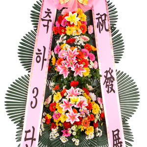 축하3단화환(기본)