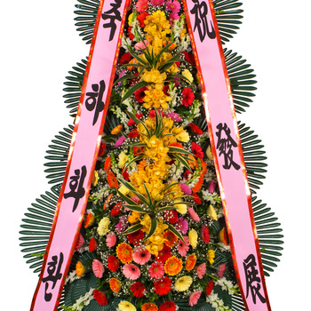 축하3단화환(대품)